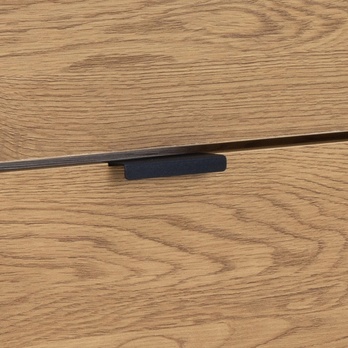 Skrinka na topánky SEAFORD čierna/matná čierna 5