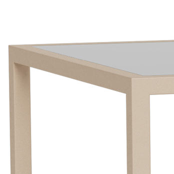 Konferenčný stolík SEAFORD číra/sivá, sada 2 ks 2