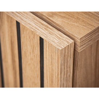 TV komoda SEAN prírodná/čierna 3