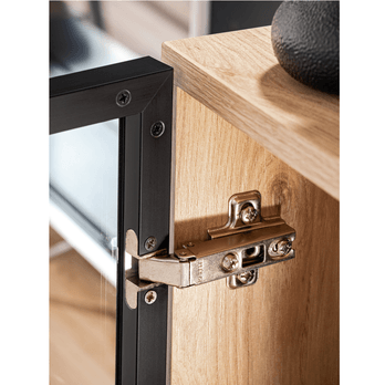 Komoda SEAN prírodná/čierna 3