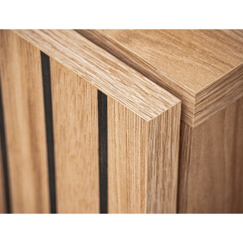 Komoda SEAN prírodná/čierna 6