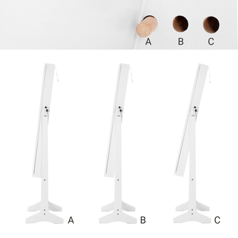 Stojan na šperky SEINE biela 2