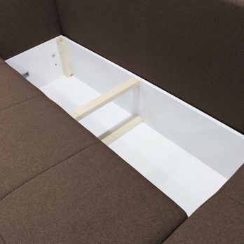 Sedacia súprava SELAVI pravá, hnedá 3