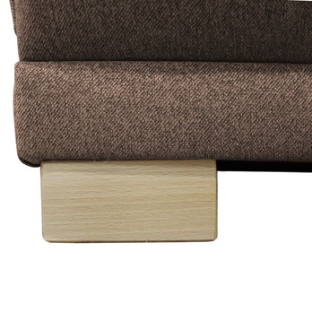 Sedacia súprava SELAVI pravá, hnedá 9