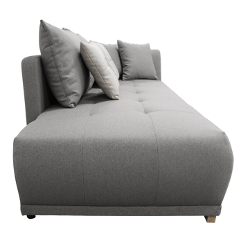 Pohovka/Diván SELAVI pravá, svetlosivá 4