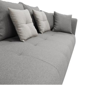 Pohovka/Diván SELAVI pravá, svetlosivá 6