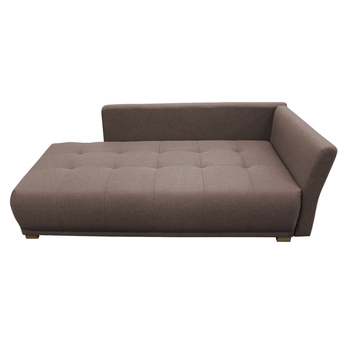 Pohovka/Diván SELAVI pravá, hnedá 2