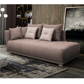 Pohovka/Diván SELAVI ľavá, hnedá 1