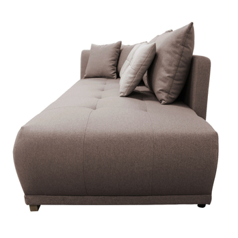 Pohovka/Diván SELAVI ľavá, hnedá 4