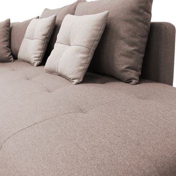 Pohovka/Diván SELAVI ľavá, hnedá 6