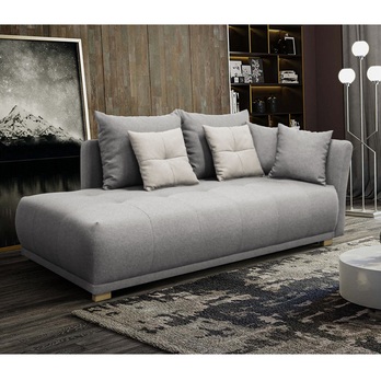 Pohovka/Diván SELAVI pravá, svetlosivá 1