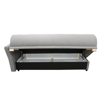 Pohovka/Diván SELAVI ľavá, svetlosivá 3