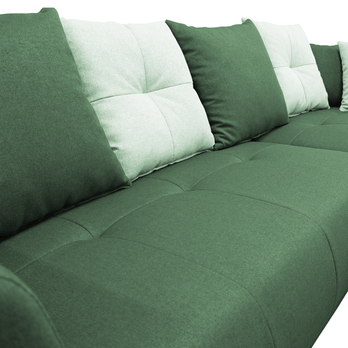 Sedacia súprava SELAVI pravá, zelená 6