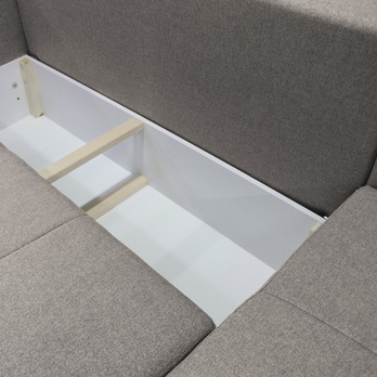 Sedacia súprava SELAVI pravá, svetlosivá 3