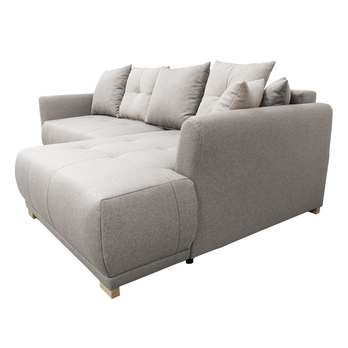 Sedacia súprava SELAVI pravá, svetlosivá 4