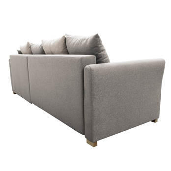 Sedacia súprava SELAVI pravá, svetlosivá 5