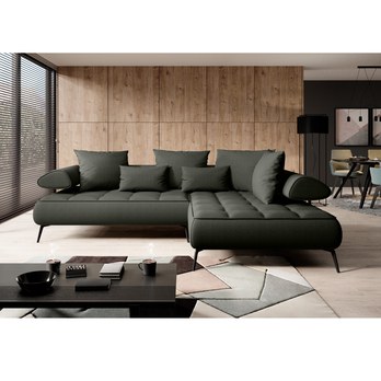 Sedacia súprava SELEDO L pravá, sivozelená 1