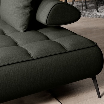 Sedacia súprava SELEDO L pravá, sivozelená 3