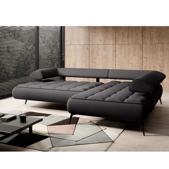 Sedacia súprava SELEDO L pravá, grafitová 2