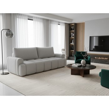 Pohovka SELIA svetlosivá 5