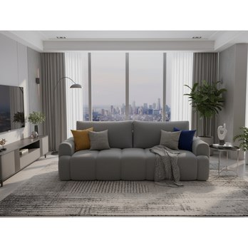 Pohovka SELIA tmavosivá 1