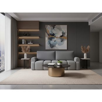 Pohovka SELIA tmavosivá 4