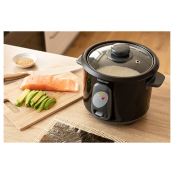 Rýžovar SENCOR SRM 1001BK čierna, objel 1 l 8