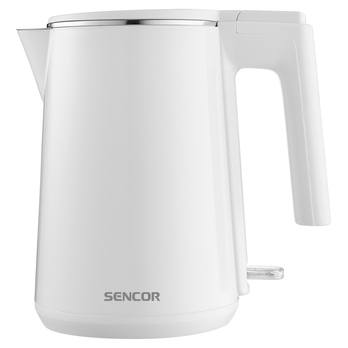 Rýchlovarná kanvica SENCOR SWK 0155WH biela, objem 1 l 1