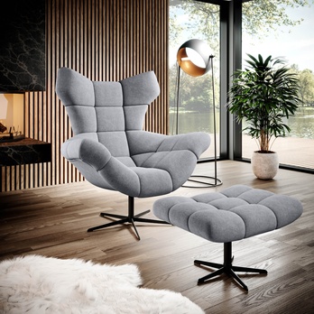 Kreslo SENSI sivá 1