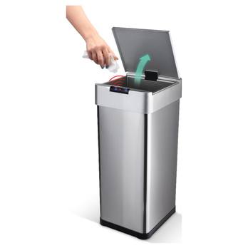 Bezdotykový odpadkový kôš SENSOR LAMART nerez, 50 l 2