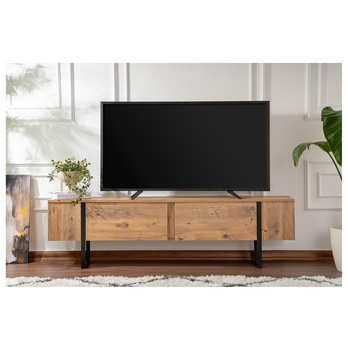 TV stolík SERENITY borovica atlantic/čierna 1