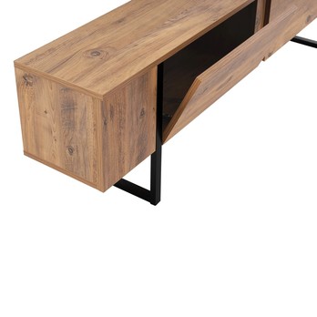 TV stolík SERENITY borovica atlantic/čierna 4