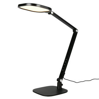 Stolná LED lampa SERVO čierna 6