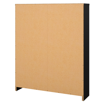 Skrinka na topánky SEVERNE 1 čierna matná 3