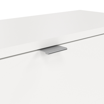 Skrinka na topánky SEVERNE 5 biela 5