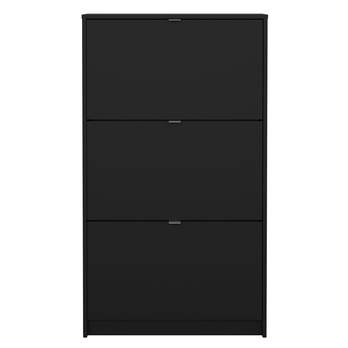 Skrinka na topánky SEVERNE 5 čierna matná 5