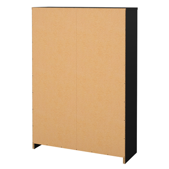 Skrinka na topánky SEVERNE 7 čierna matná 4