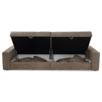 Pohovka SEVIM I hnedosivá 2