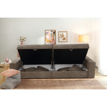 Pohovka SEVIM I hnedosivá 3