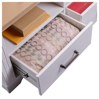 TV stolík SEYDIE biela/hnedá 9