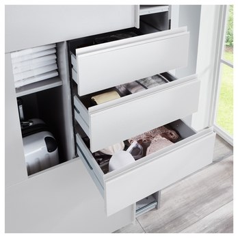 Šatníková skriňa so zrkadlom SHANIA III biela 3