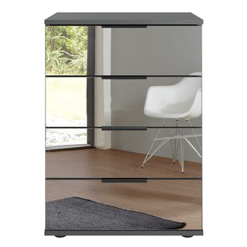 Komoda SHANIA IX grafitová, 4 zásuvky 1