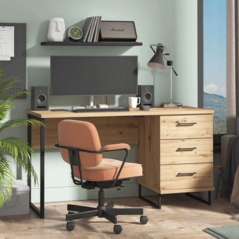 Písací stôl SHARON dub artisan 1