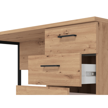 Písací stôl SHARON dub artisan 4