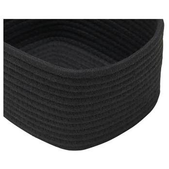 Sada košíkov SHAY čierna, 2 ks 4