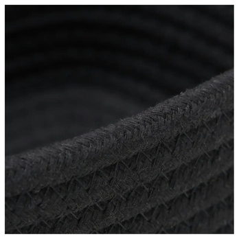 Sada košíkov SHAY čierna, 2 ks 5