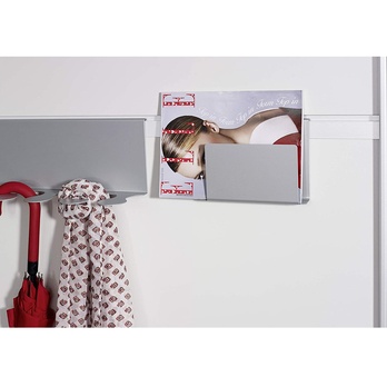 Šatníková skriňa SHEA II alpská biela, šírka 181 cm 6