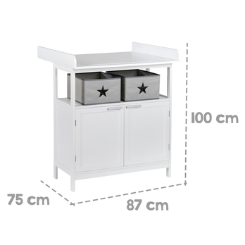 Prebaľovacia komoda SHEENA II biela 6