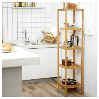 Regál  SHELF bambus 2