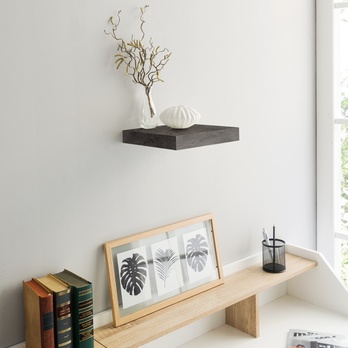 Nástenná polica SHELVY betón, šírka 24 cm 1